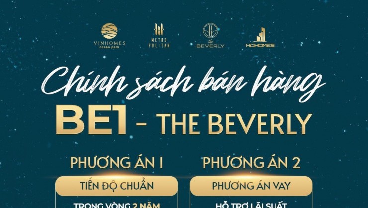 Bán Căn Hộ CC Tại Dự án The Beverly - Vinhomes Ocean Park, Xã Đa Tốn, Gia Lâm, Hà Nội ĐT 0866941889